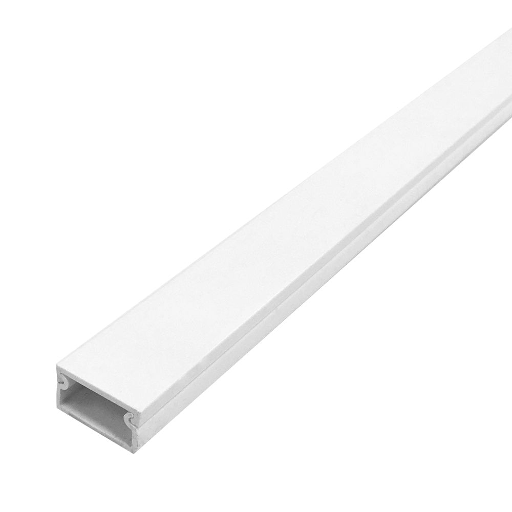 Cablewholesale Cable Raceway White 1.75 inch Ceiling Entry