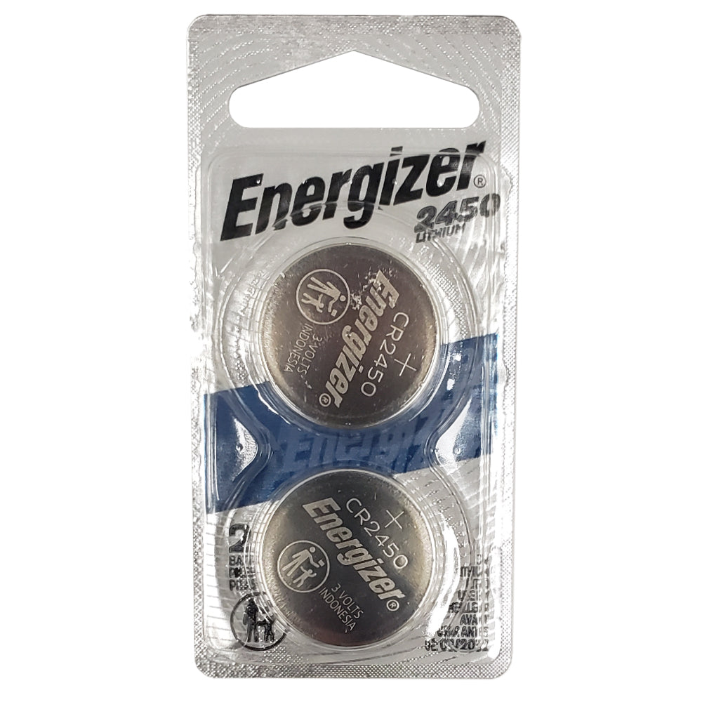 Energizer CR2450 3V Lithium Coin Cell Battery (100 Count) 