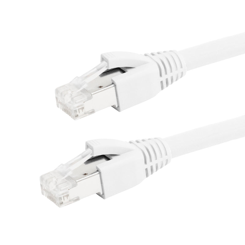 RJ45 Cat6 F/UTP Solid Shielded 23AWG Molded Patch Cable - CMP Plenum Rated