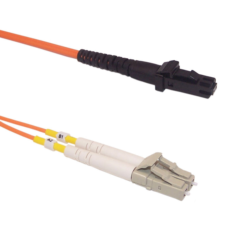 OM1 Multimode Duplex MTRJ/LC 62.5 Micron - Fiber Optic Patch Cable - 1.8mm Jacket - LSZH/OFNR