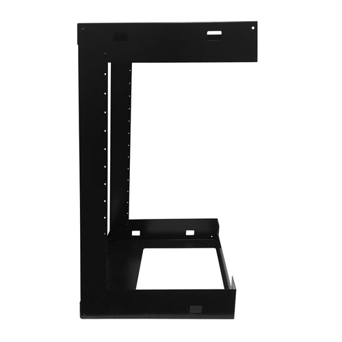 Intellinet 716208 19 Wall Mount Open Frame Network Rack, 15U, Front-hinged Swing Frame