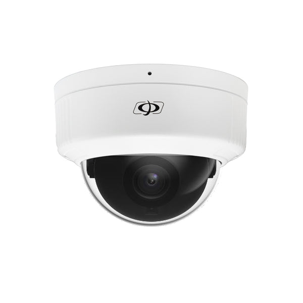 4MP Dome IP Camera - 2.8mm Fixed Lens - WDR - Low Light - IR - MIC - IK10 IP67 Rated