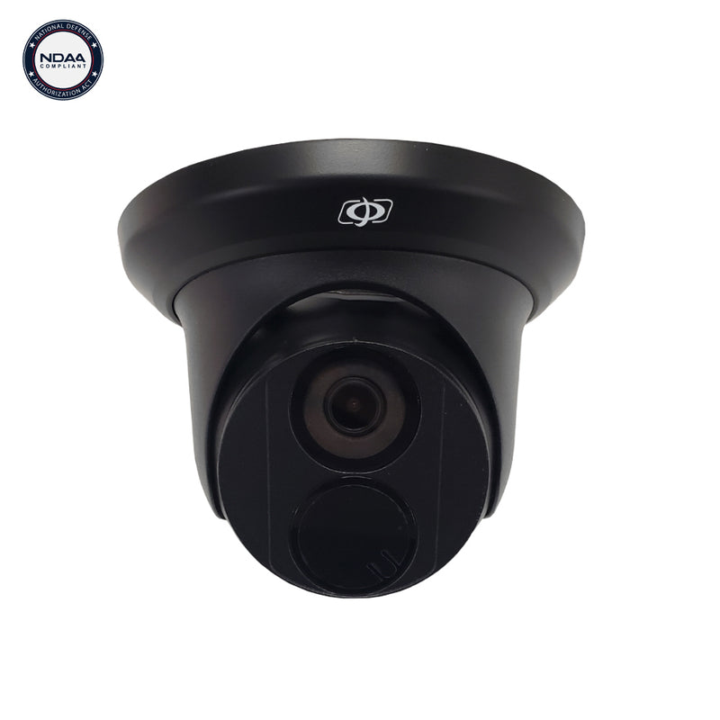 4MP Turret IP Camera - Fixed Lens - Smart IR - HLC - IP67 Rated