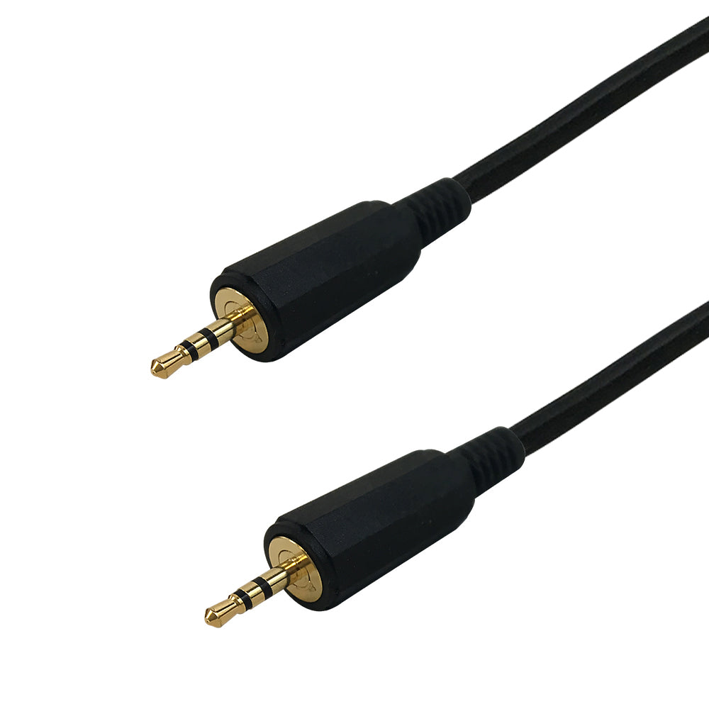 Premium Phantom Cables 2.5mm Stereo Cable Male To Male Cable 24AWG FT4