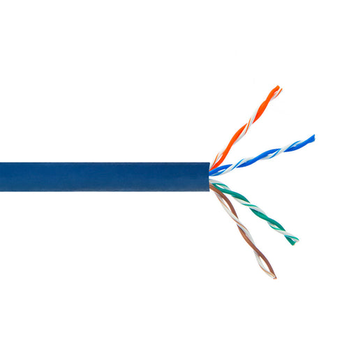 Cat6, 550 MHz, Shielded, 23AWG, Solid Bare Copper, 1000ft, Green, Bulk –  Ethernet-Cords