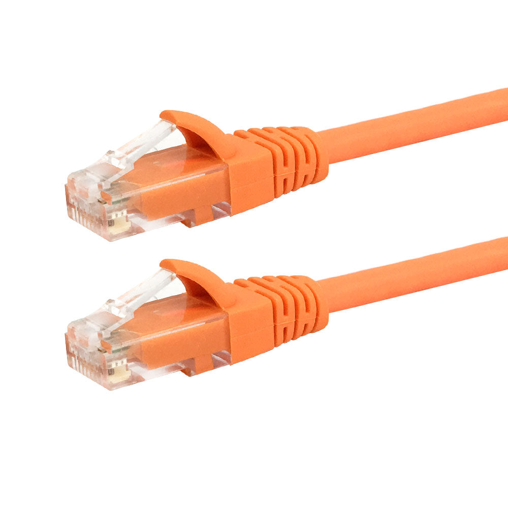 RJ45 Cat6 550MHz Molded Patch Cable - Premium Fluke® Patch Cable Certi