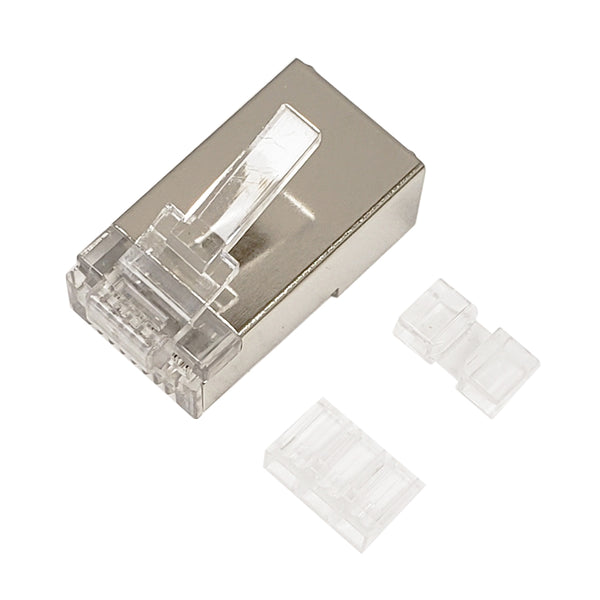 RJ45 Cat6 Pass-Through Plug (Solid or Stranded) (8P 8C) - Pack of 50