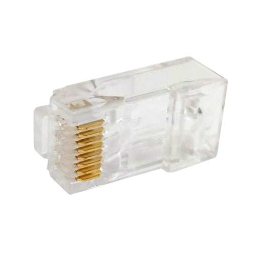 CAT6 FTP Ethernet RJ45 Plug, 50 pack, C6-8P8C, CE Compliance 50-Pack: Cat6  Keystones