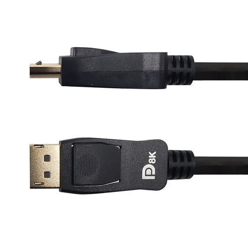 Câble DisplayPort 1.4 Ultra HD 8K mâle/mâle 3m Oléane key