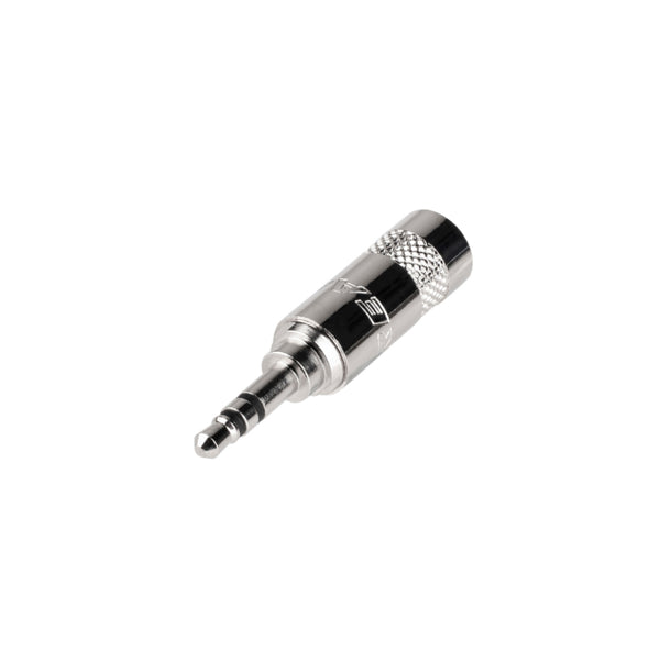 Rean Stereo 3 pole 3.5mm Plug - Crimp Strain Relief