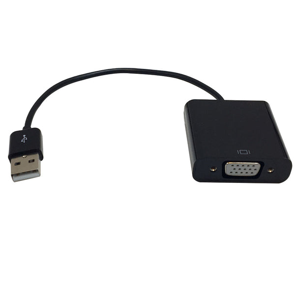 USB 2.0 to VGA Adapter –