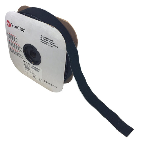 Velcro Brand Tape Strips - Hook, Black, 2 x 75' - Velcro USA - S-11714