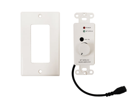 2 Channel Wall Plate Amplifier with Bluetooth Wireless Technology –  We-Supply